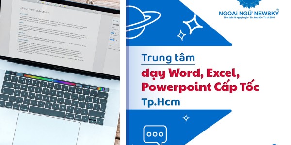 Trung Tâm Dạy Word, Excel, Powerpoint Cấp Tốc TpHCM