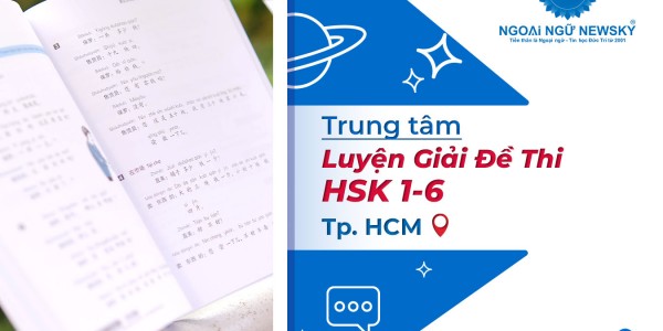 Trung tâm Luyện giải đề thi HSK 1-6 tại TpHCM
