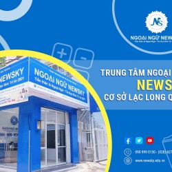 Trung tâm ngoại ngữ NewSky cơ sở Lạc Long Quân