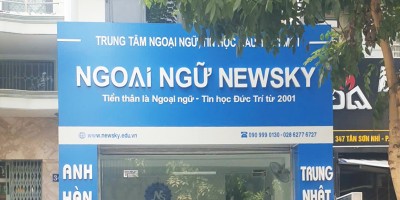 Trung tâm Ngoại Ngữ NewSky cơ sở Tân Sơn Nhì