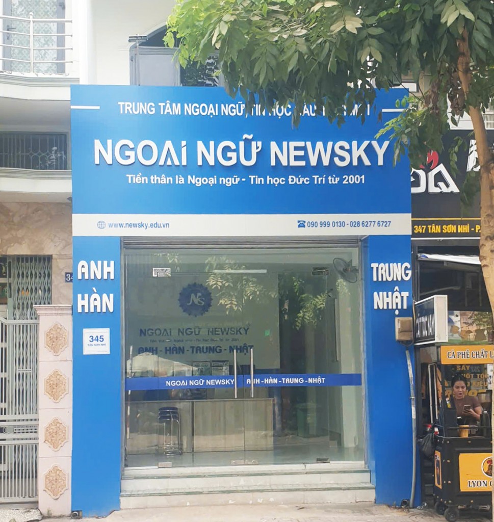 Trung tâm Ngoại Ngữ NewSky cơ sở Tân Sơn Nhì