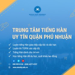 Trung tâm tiếng Hàn Uy Tín quận Phú Nhuận