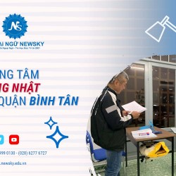 TRUNG TÂM TIẾNG NHẬT TẠI QUẬN BÌNH TÂN