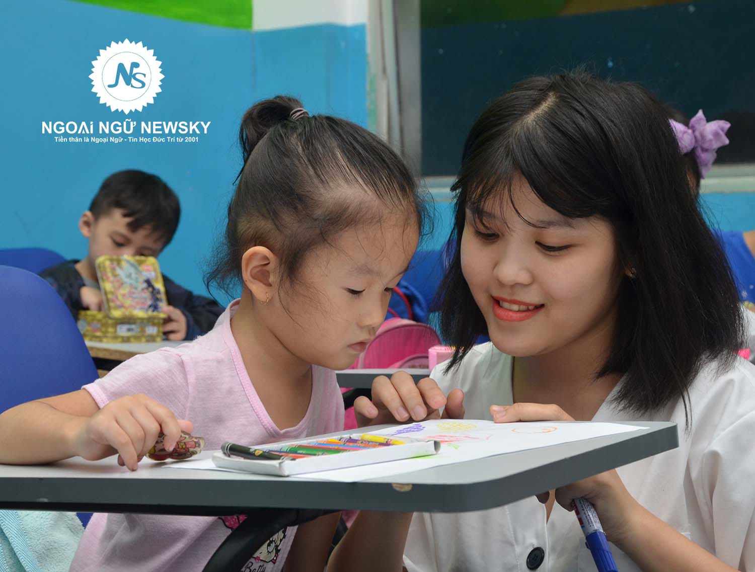 Trung tâm tiếng Nhật NewSky cho trẻ em