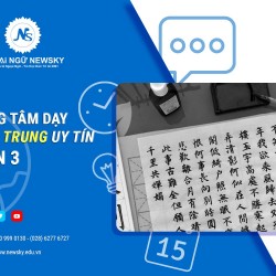 Trung tâm dạy tiếng Trung Uy tín Quận 3