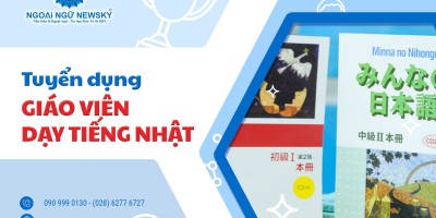 Tuyển Giáo Viên dạy Tiếng Nhật Full-time và Part-time